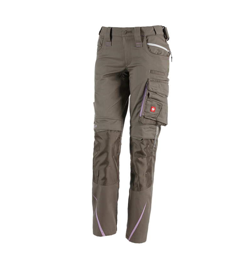 Plumbers / Installers: Ladies' trousers e.s.motion 2020 + stone/lavender 2