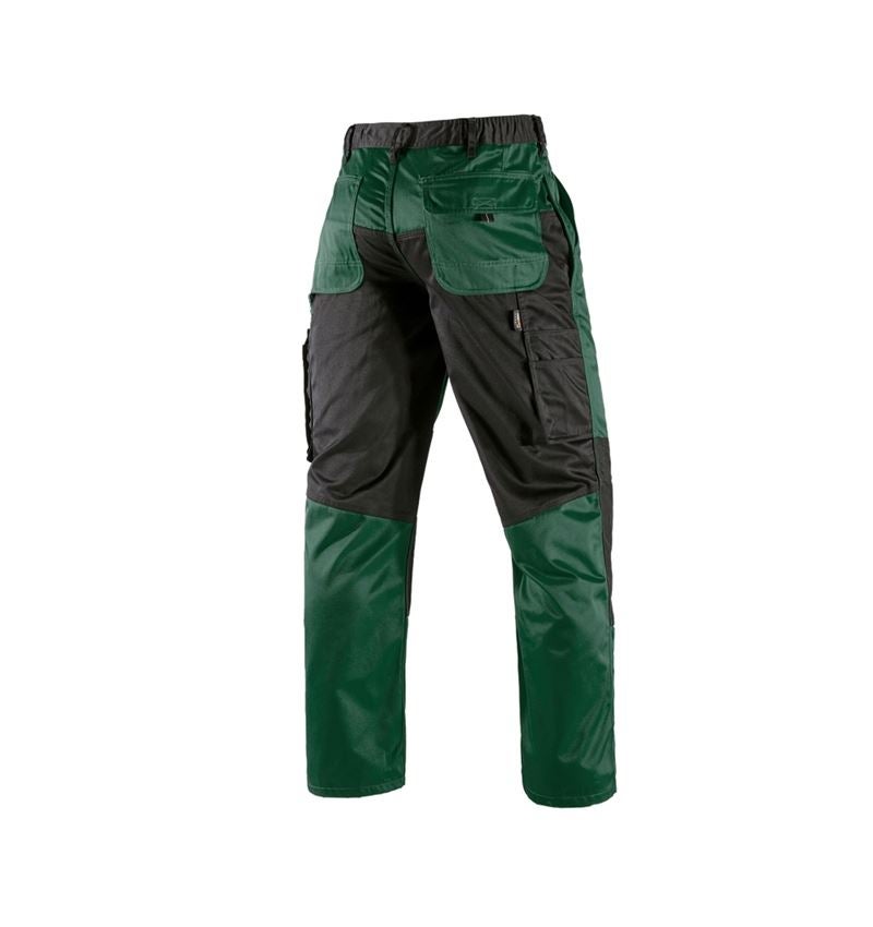 Plumbers / Installers: Trousers e.s.image + green/black 11
