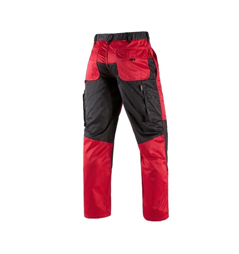 Plumbers / Installers: Trousers e.s.image + red/black 9