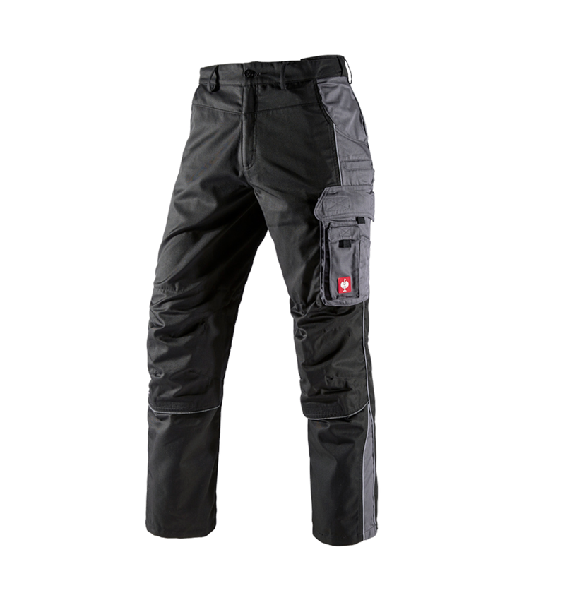 Work Trousers: Trousers e.s.active + black/anthracite 1