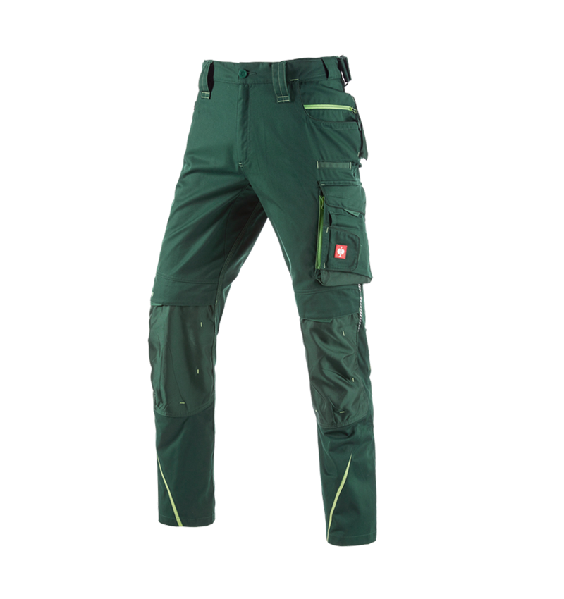 Plumbers / Installers: Winter trousers e.s.motion 2020, men´s + green/seagreen