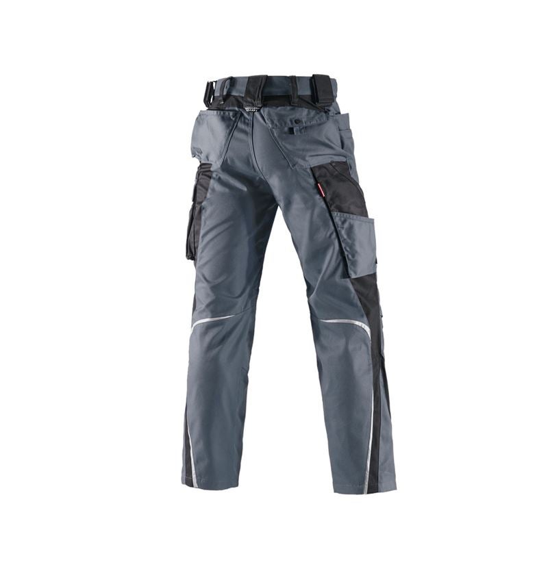 Work Trousers: Trousers e.s.motion Winter + grey/black 3