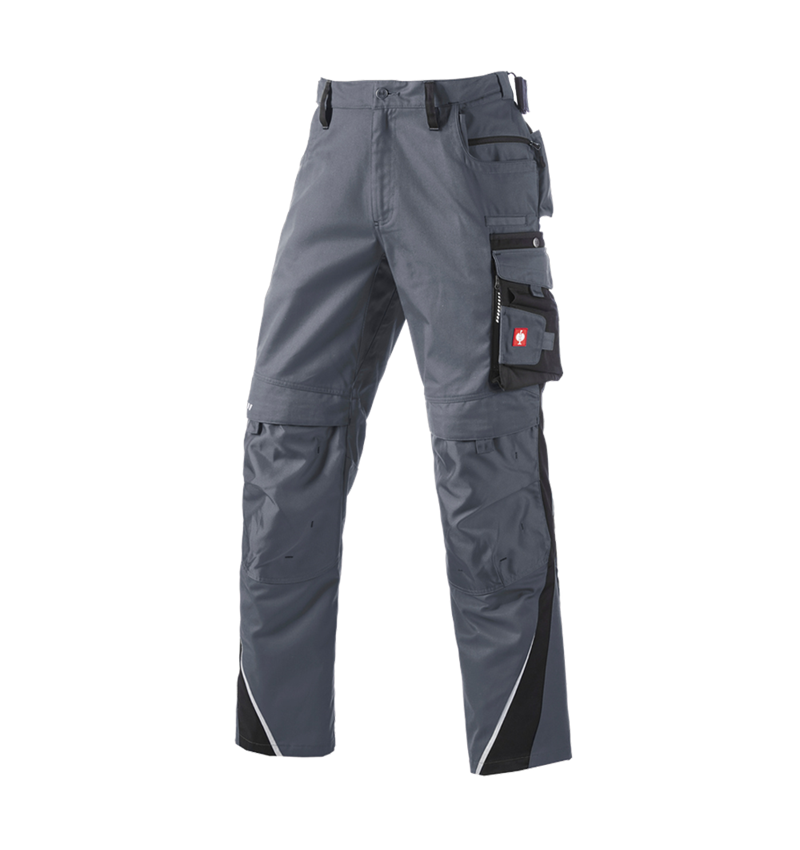 Work Trousers: Trousers e.s.motion Winter + grey/black 2