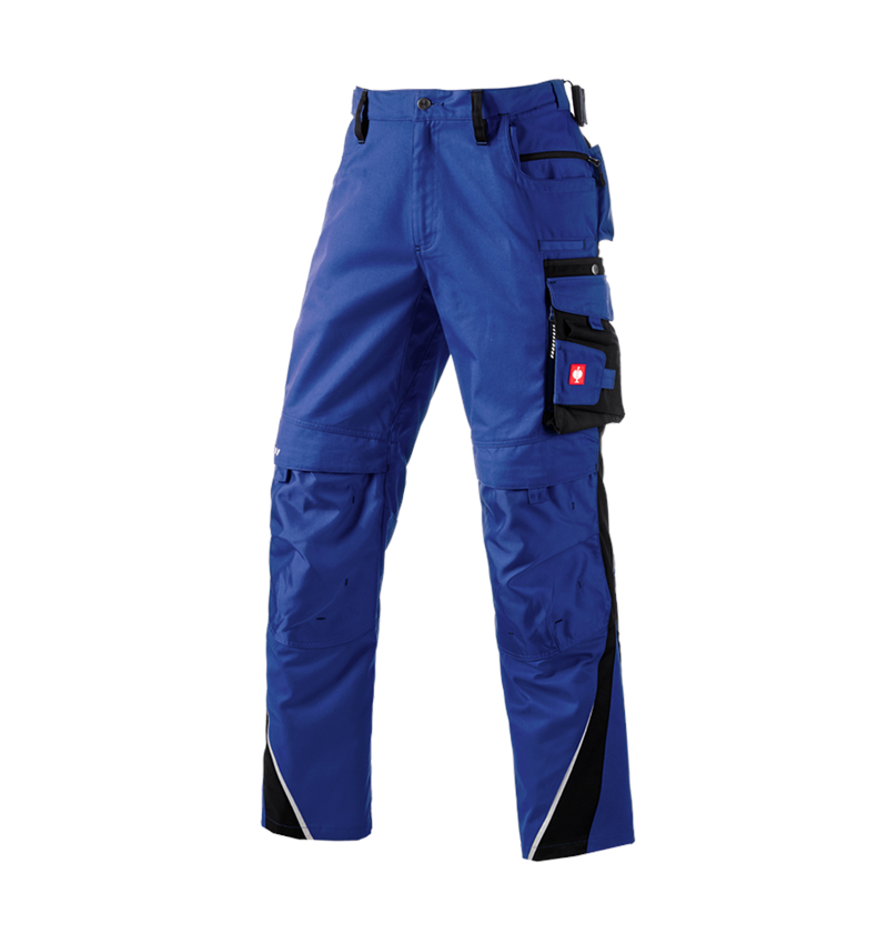Work Trousers: Trousers e.s.motion Winter + royal/black 2