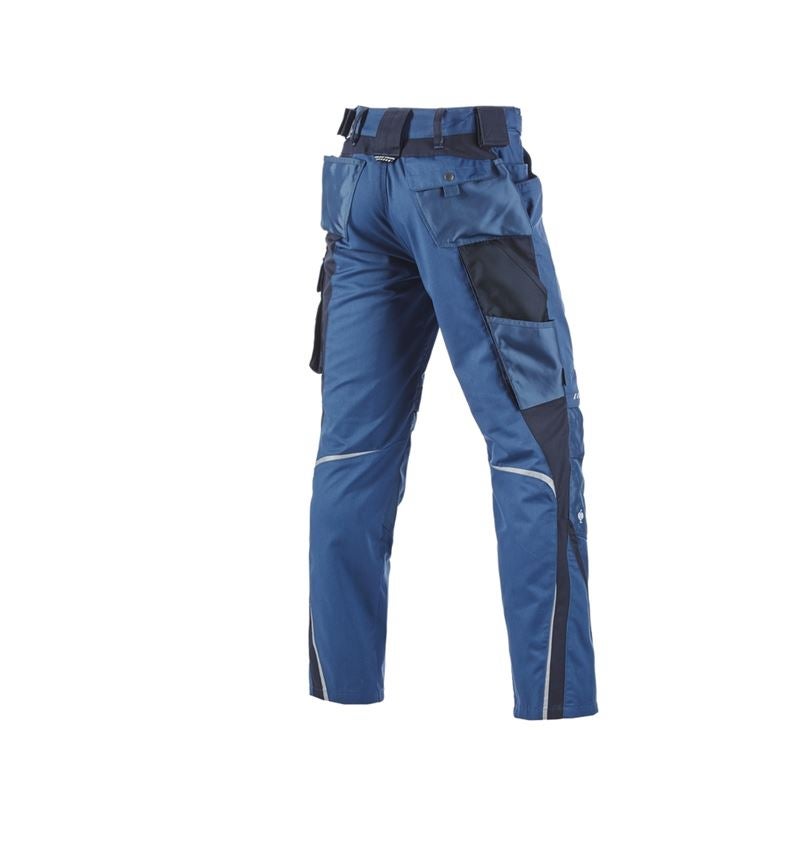 Plumbers / Installers: Trousers e.s.motion + cobalt/pacific 3