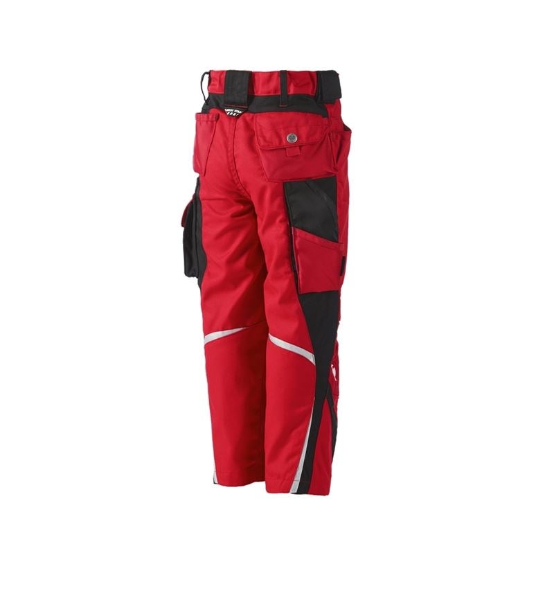 Trousers: Children's trousers e.s.motion + red/black 3