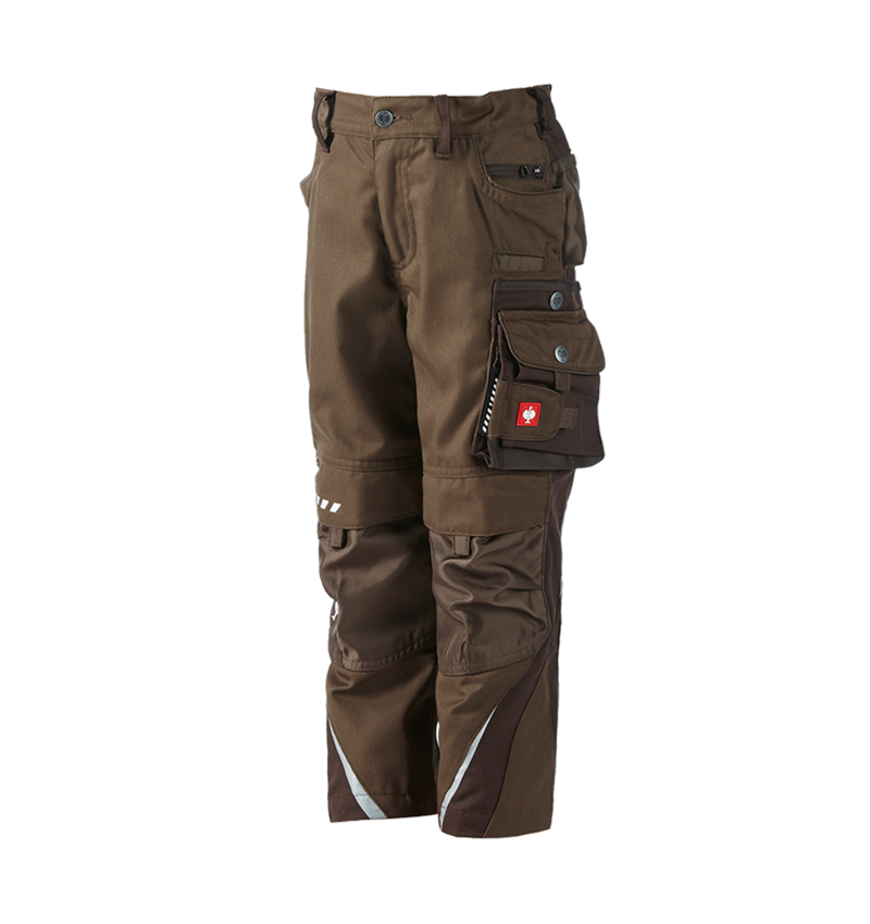Trousers: Children's trousers e.s.motion + hazelnut/chestnut 2