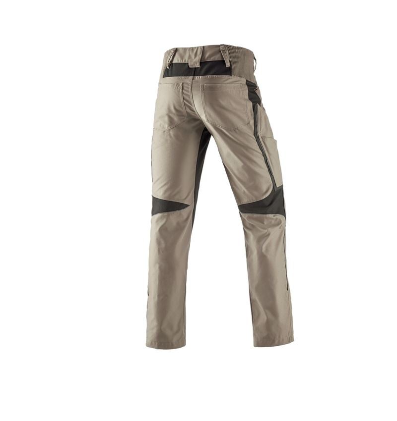 Work Trousers: Trousers e.s.vision, men's + clay/black 3