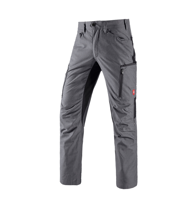 Plumbers / Installers: Winter trousers e.s.vision + cement melange/black 1