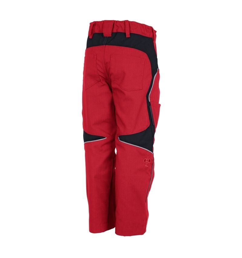 Trousers: Winter trousers e.s.vision, children's + red/black 1