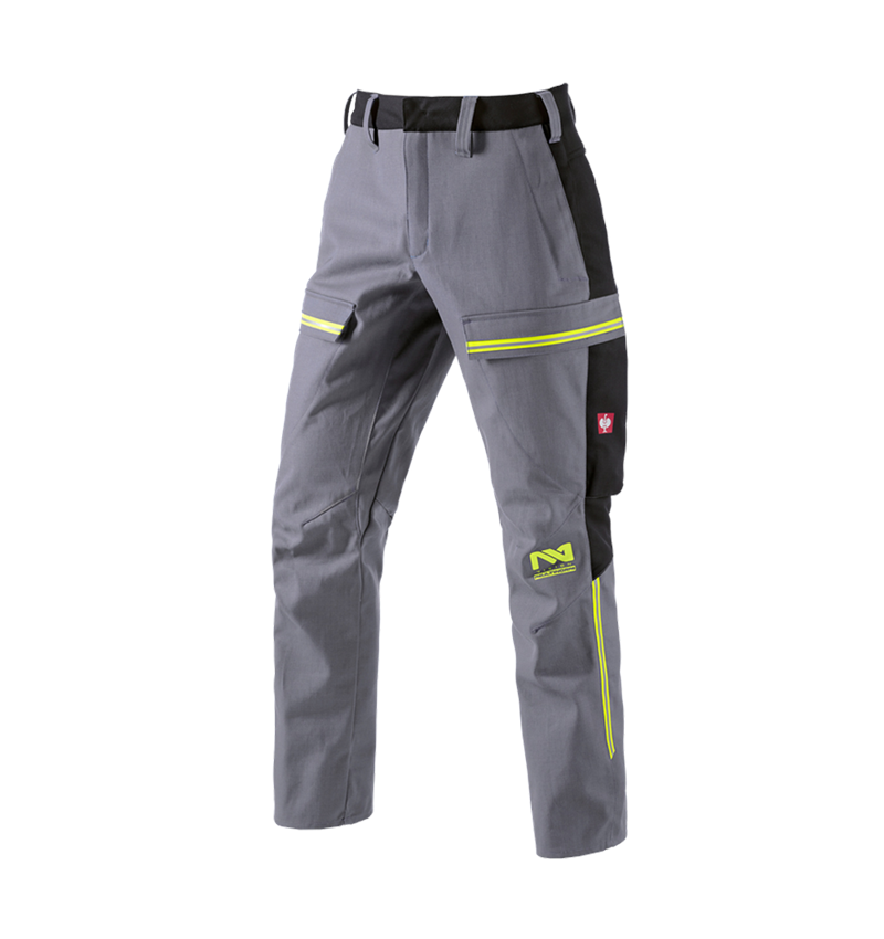 Work Trousers: Trousers e.s.vision multinorm* + grey/black 2