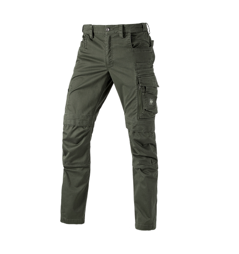 Work Trousers: Trousers e.s.motion ten + disguisegreen 2