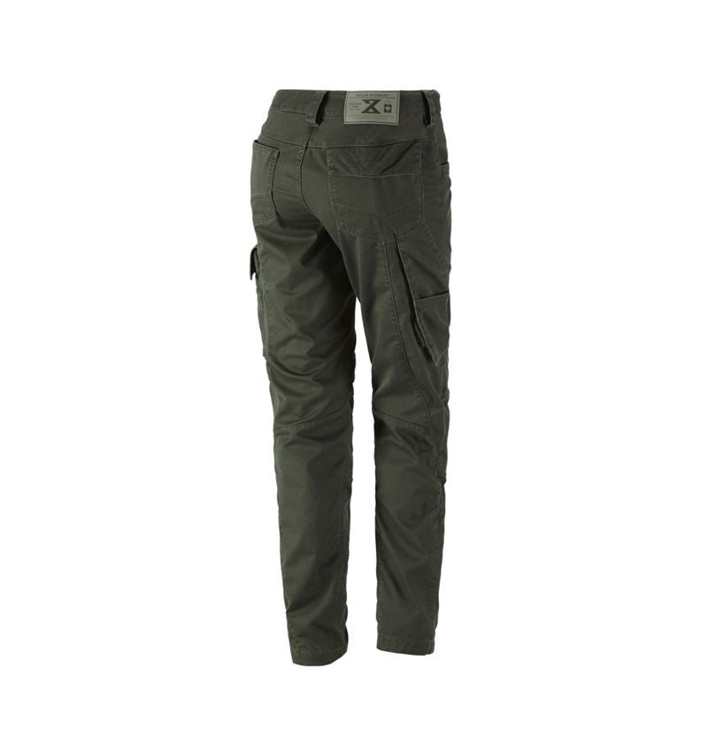 Work Trousers: Trousers e.s.motion ten, ladies' + disguisegreen 2
