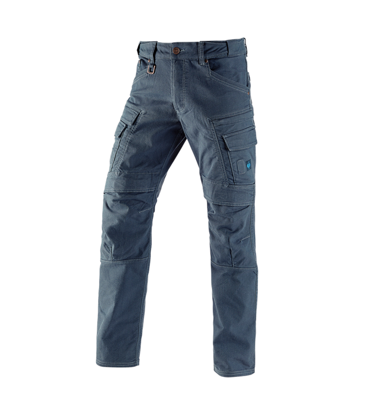 Joiners / Carpenters: Worker cargo trousers e.s.vintage + arcticblue 2