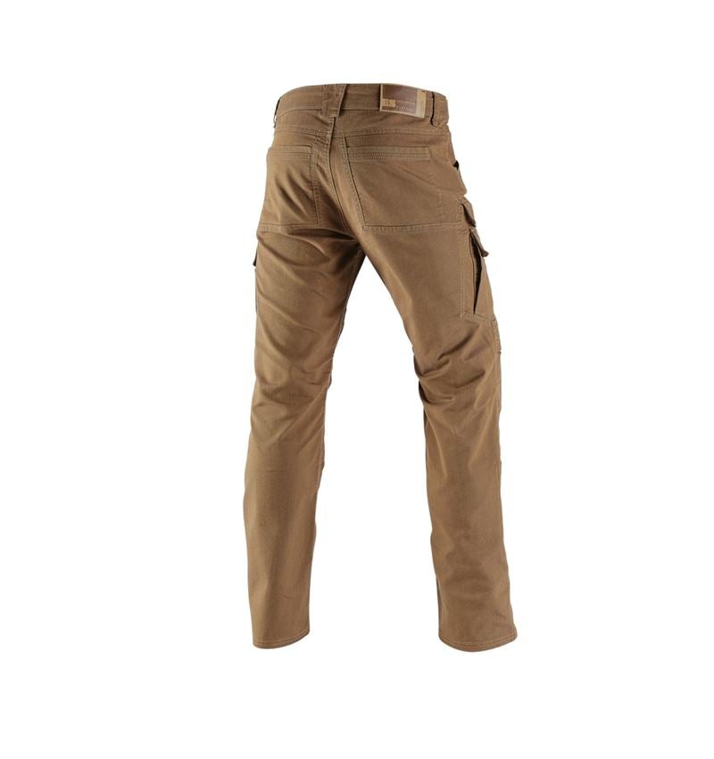 Work Trousers: Worker cargo trousers e.s.vintage + sepia 3