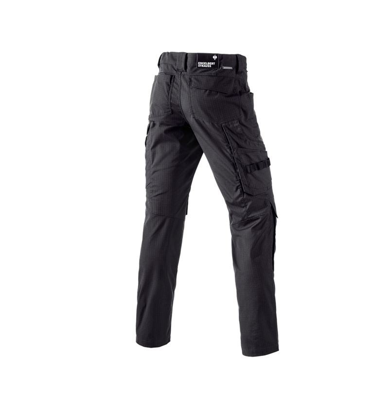 Work Trousers: Trousers e.s.concrete solid + black 3