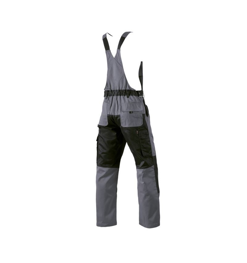 Work Trousers: Bib & Brace e.s.image + grey/black 3