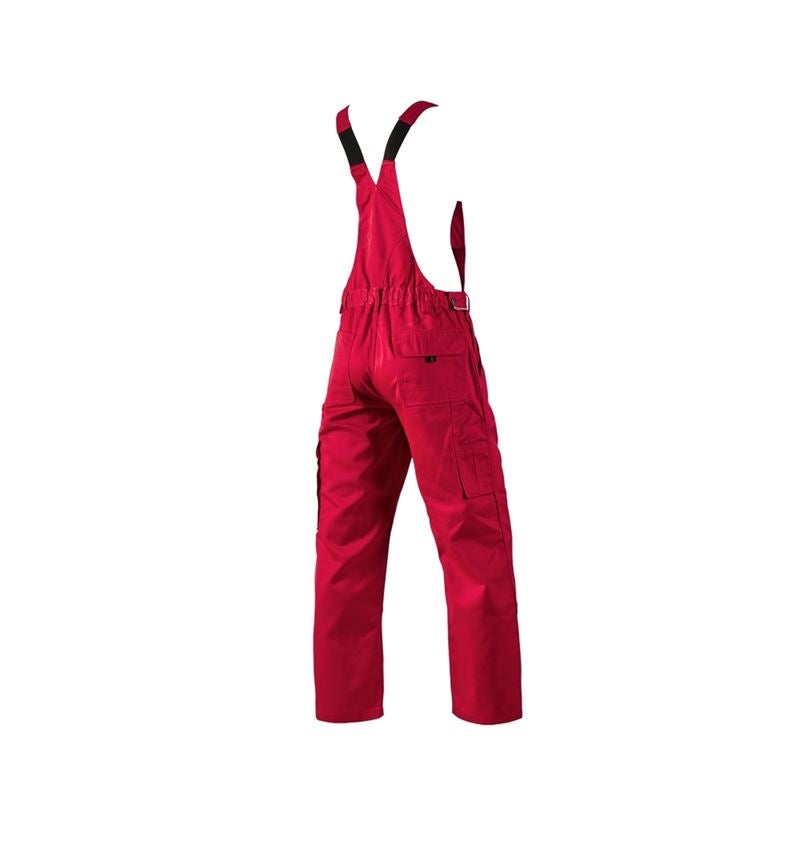 Work Trousers: Bib & brace e.s.classic  + red 3