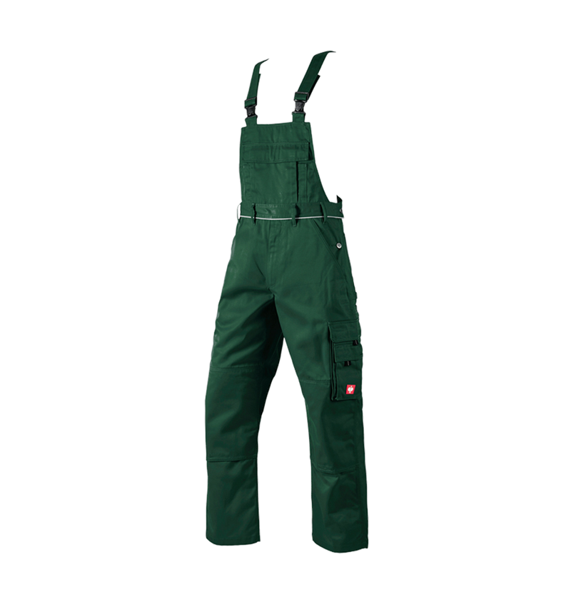 Work Trousers: Bib & brace e.s.classic  + green 2