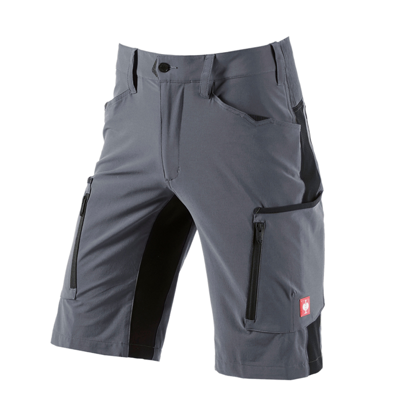 Plumbers / Installers: Shorts e.s.vision stretch, men's + grey/black 1