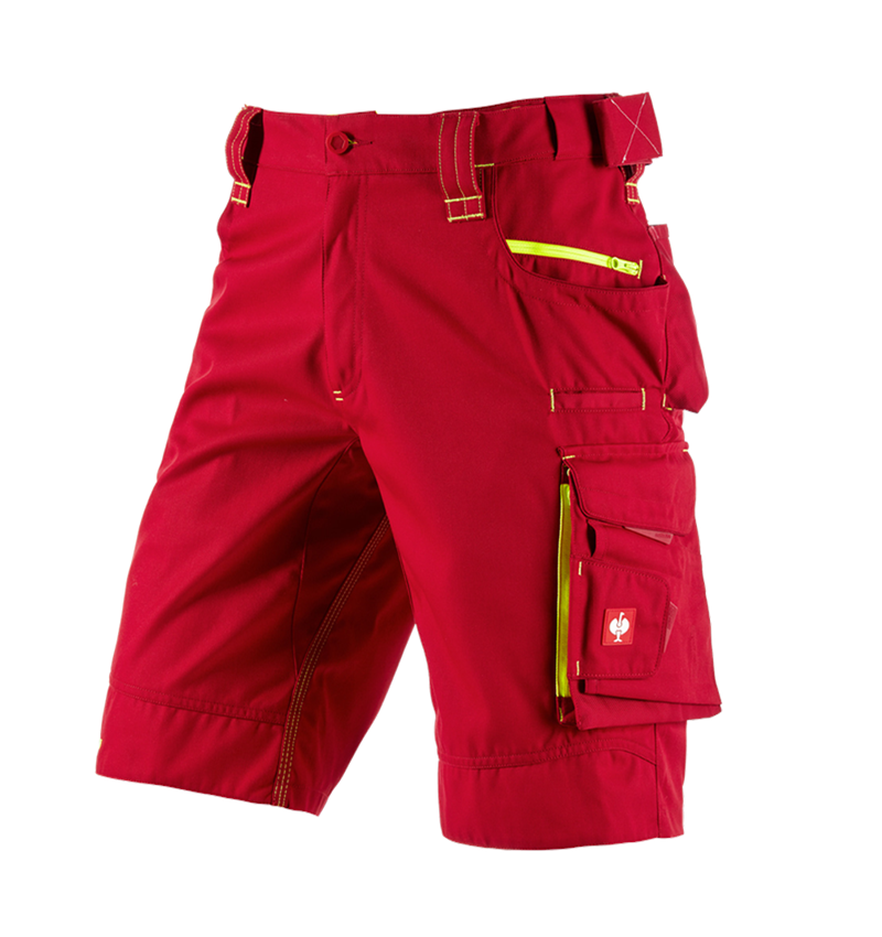 Plumbers / Installers: Shorts e.s.motion 2020 + fiery red/high-vis yellow 2