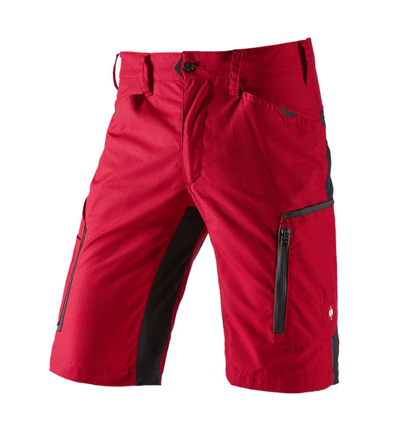 Work Trousers: Shorts e.s.vision, men's + red/black 2