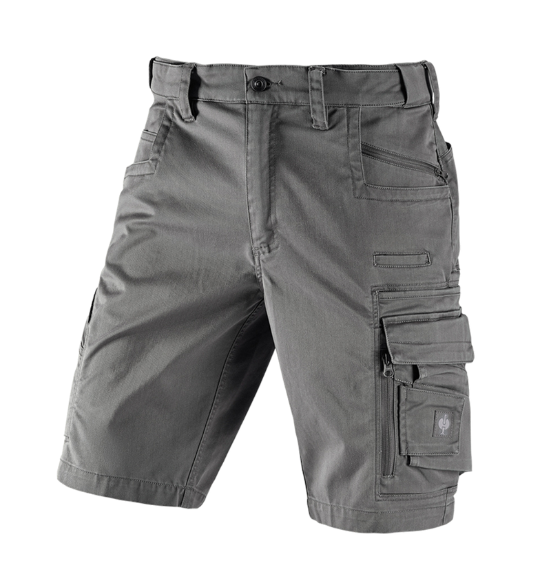 Work Trousers: Shorts e.s.motion ten + granite 2
