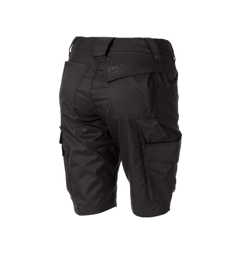 Work Trousers: Shorts e.s.trail, ladies' + black 4