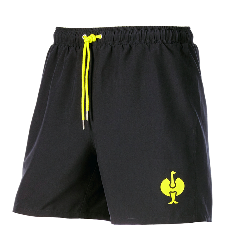 Clothing: Bathing shorts e.s.trail + black/acid yellow 4