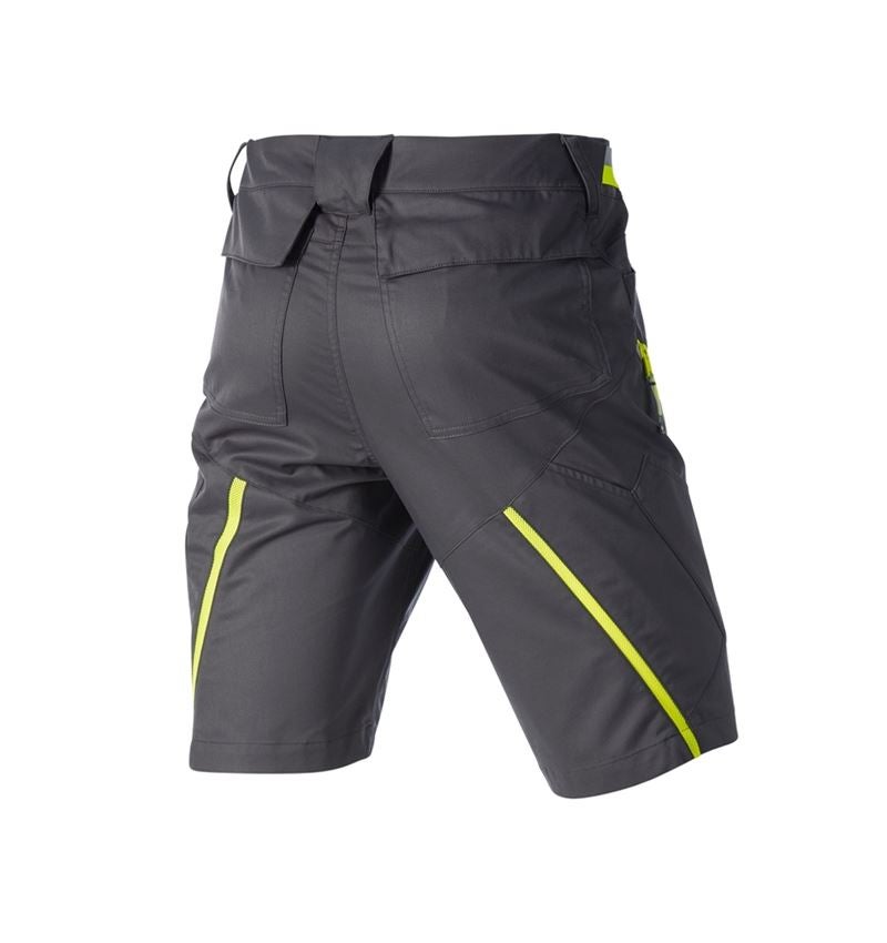 Work Trousers: Multipocket shorts e.s.ambition + anthracite/high-vis yellow 7