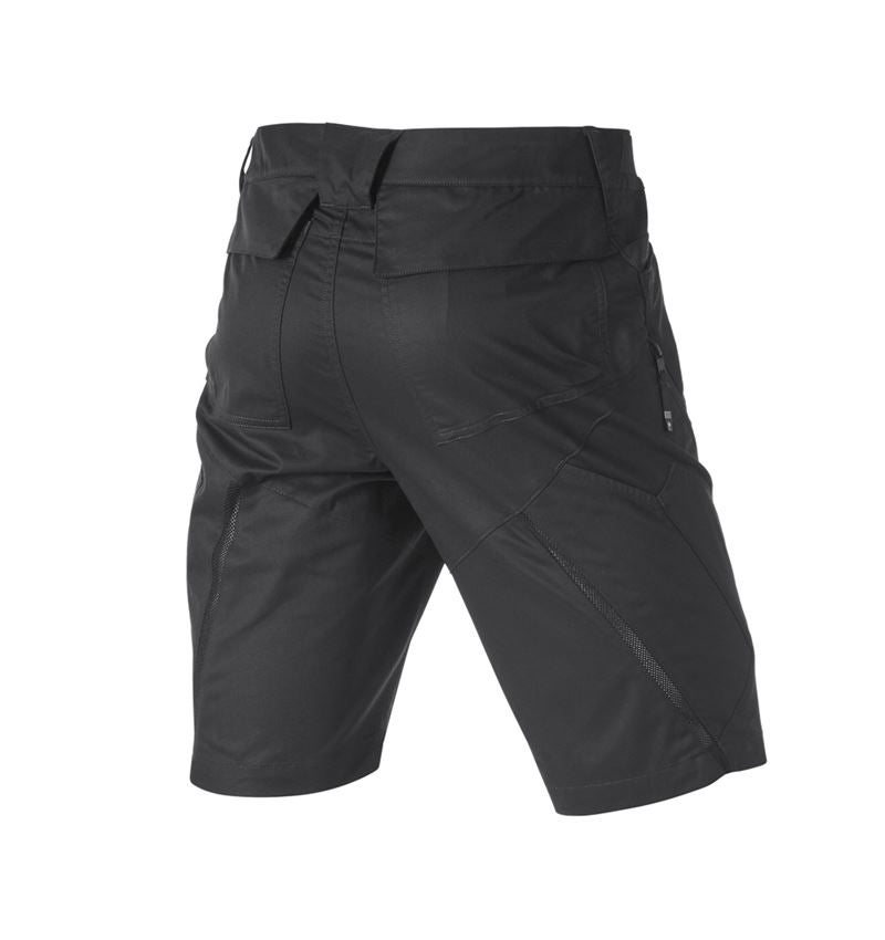 Work Trousers: Multipocket shorts e.s.ambition + black 8