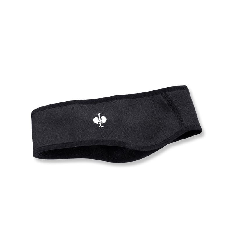 Cold: e.s. FIBERTWIN® thermo stretch headband + black