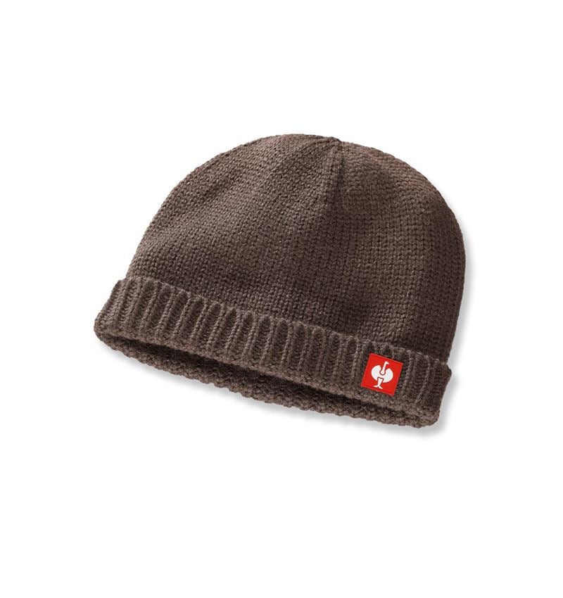 Accessories: Knitted cap e.s.roughtough + bark