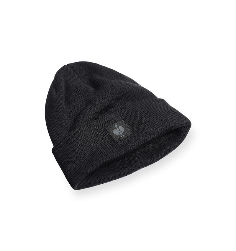 Topics: Knitted cap e.s.iconic + black