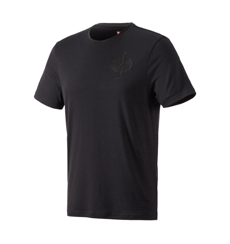 Topics: T-Shirt Merino e.s.trail + black 2