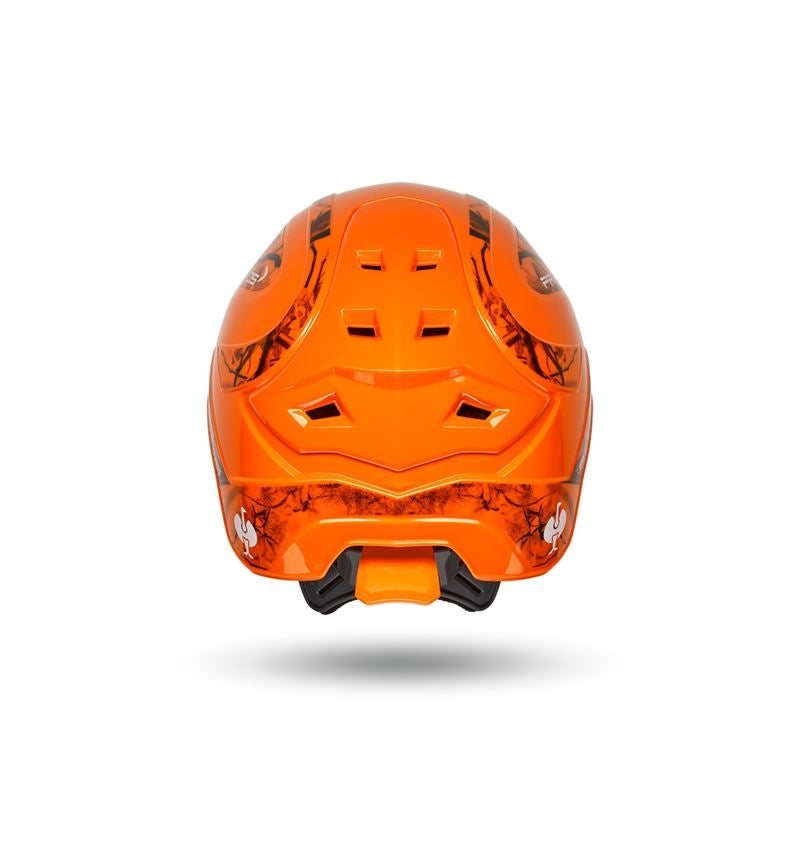 Forestry / Cut Protection Clothing: e.s. Forestry helmet Protos® + high-vis orange woodprint 3