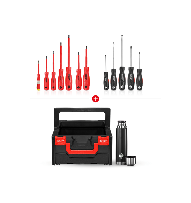 Christmas-Combo-Sets: STRAUSSbox tool carrier gift set