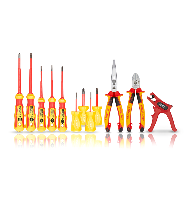 Tools: VDE screwdriver and pliers set