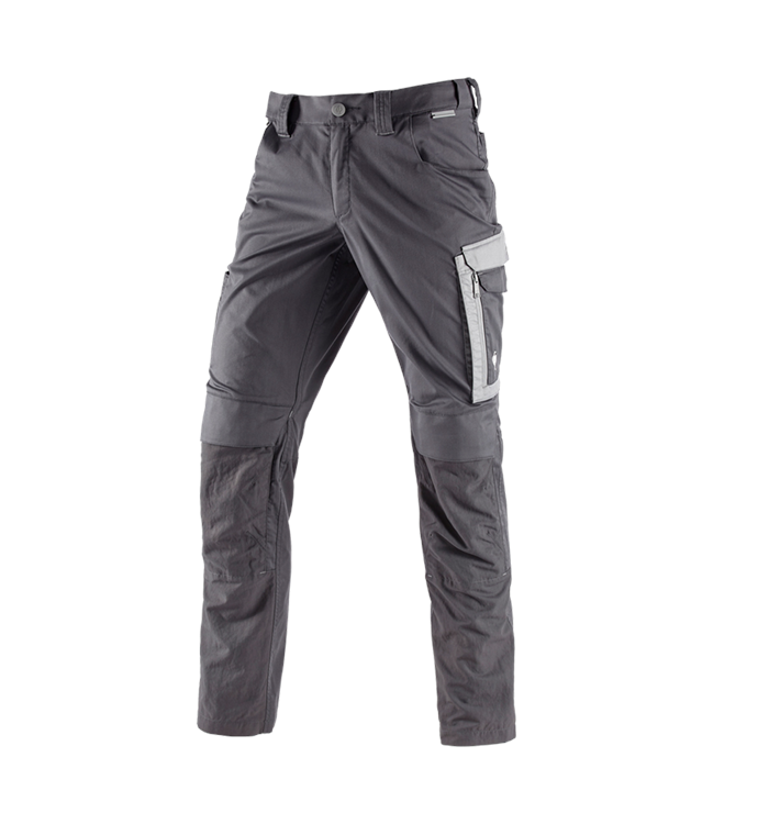 Trousers e.s.concrete light anthracite/pearlgrey | Strauss