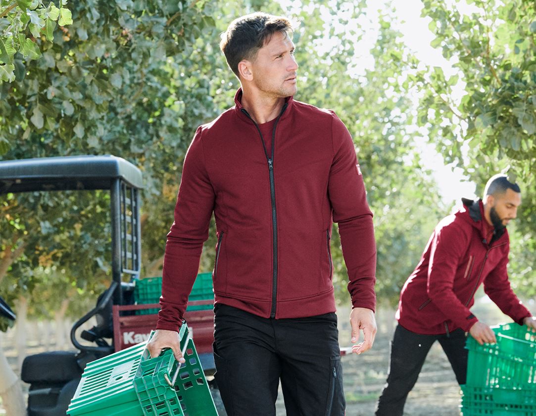 Work Jackets: 3 in 1 functional jacket e.s.vision, men's + ruby 1