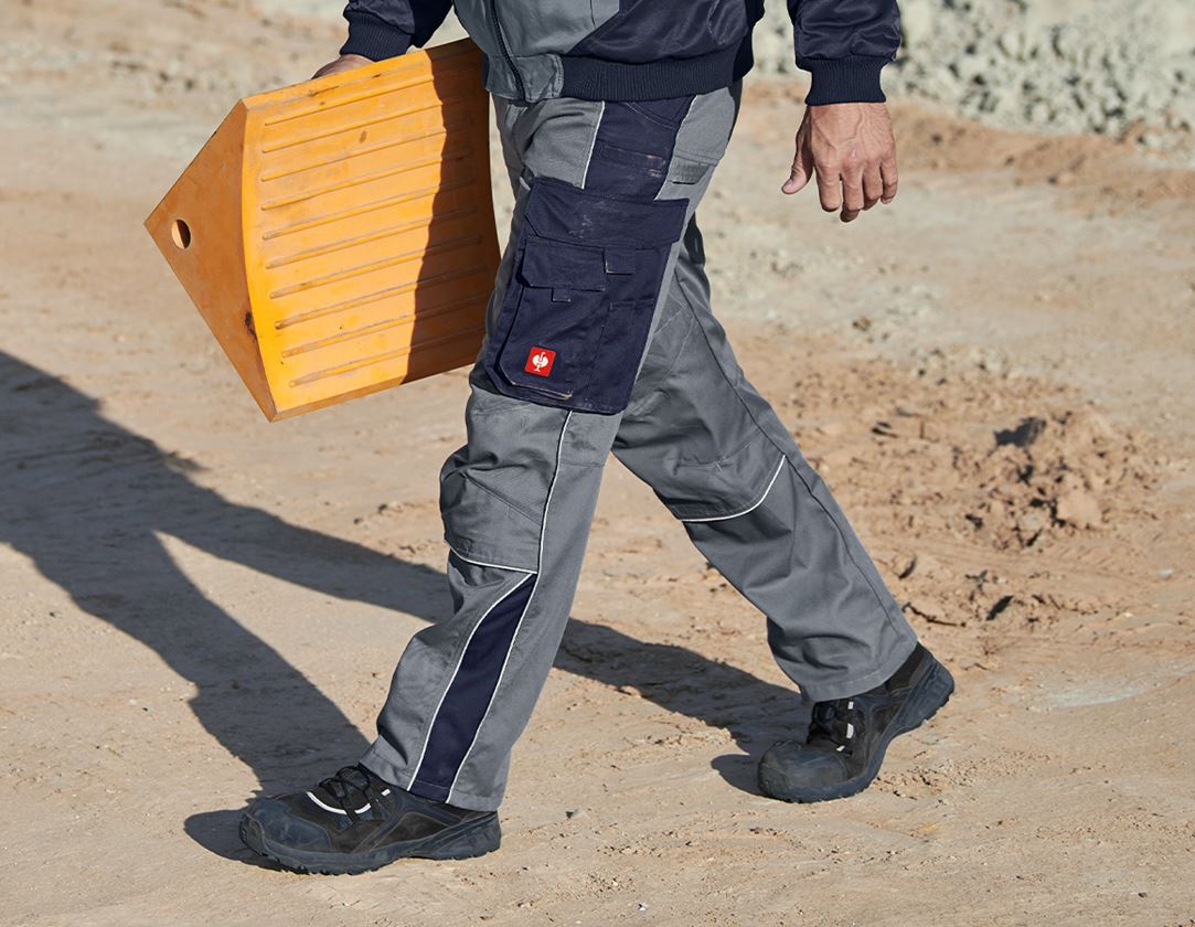 Joiners / Carpenters: Trousers e.s.active + grey/navy 1