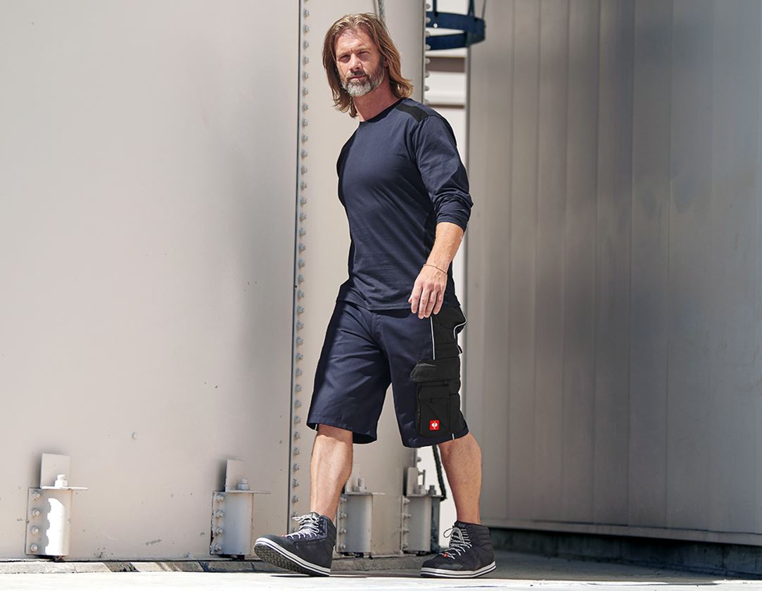 Work Trousers: Shorts e.s.active + navy/black 1