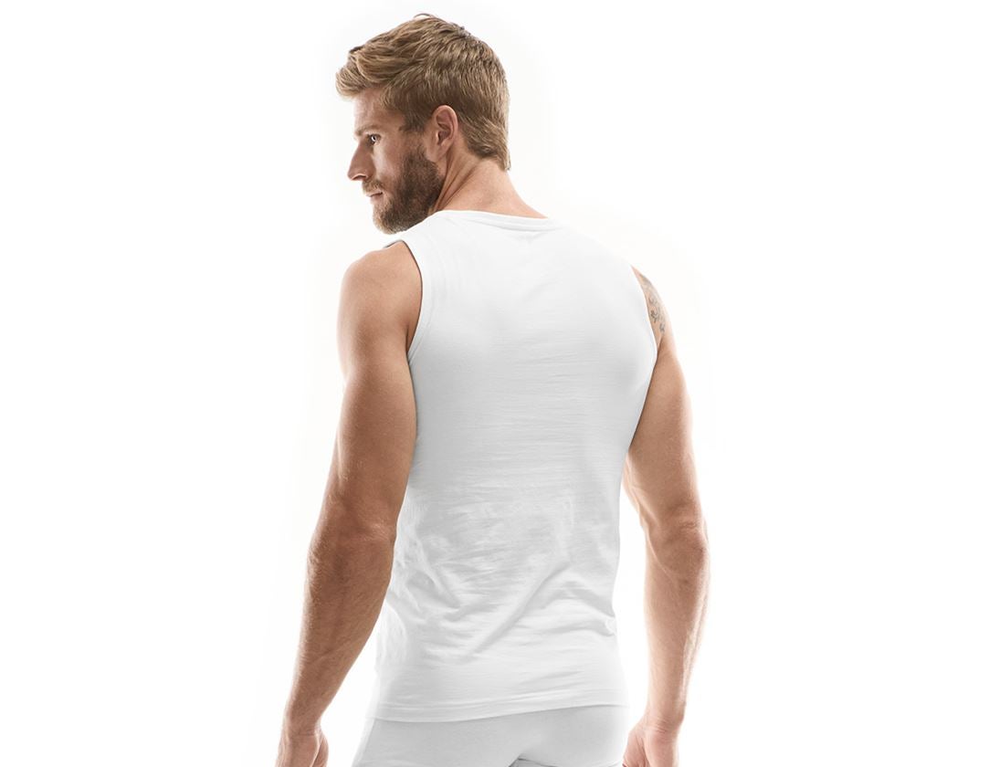 Underwear | Functional Underwear: e.s. Cotton stretch athletics shirt + white 1