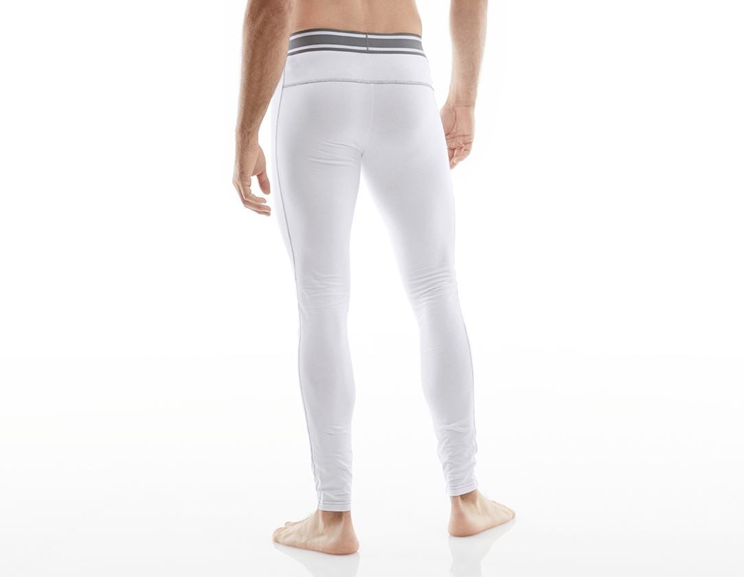 Underwear | Functional Underwear: e.s. cotton stretch long-pants + white 1