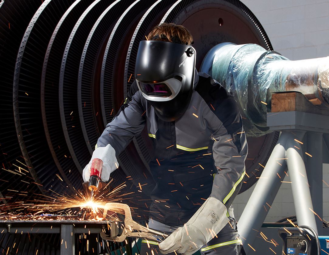 Face Protection: 3M Automatic welder's helmet Speedglas 100V 3