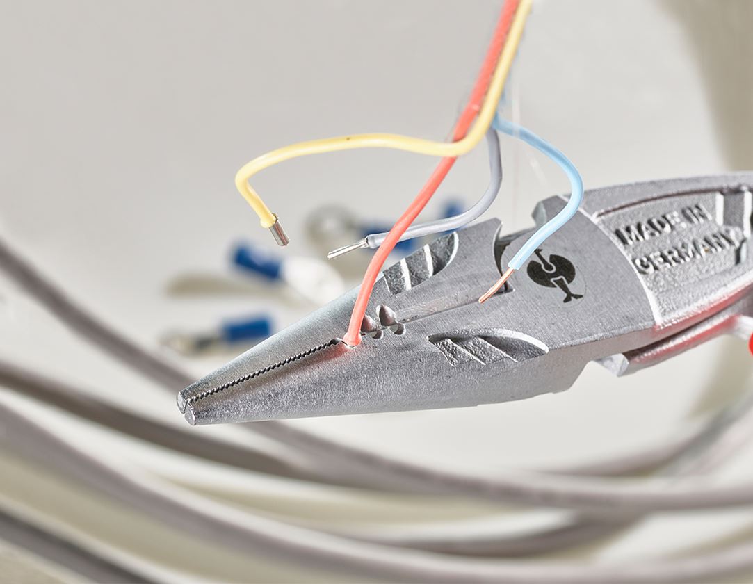 Tongs: e.s. ergonomic electrical installation pliers VDE 1