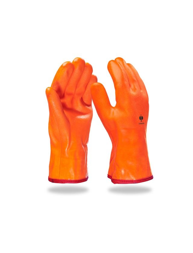 Chemically resistant: PVC cold gloves