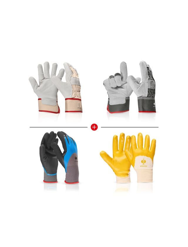 Sets | Accessories: TEST-SET: Gloves with high mechanical protection
