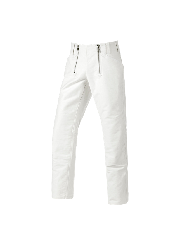 Work Trousers: e.s. Craftman's Work Trousers Bernd + white 1