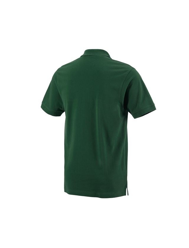 Plumbers / Installers: e.s. Polo shirt cotton Pocket + green 3